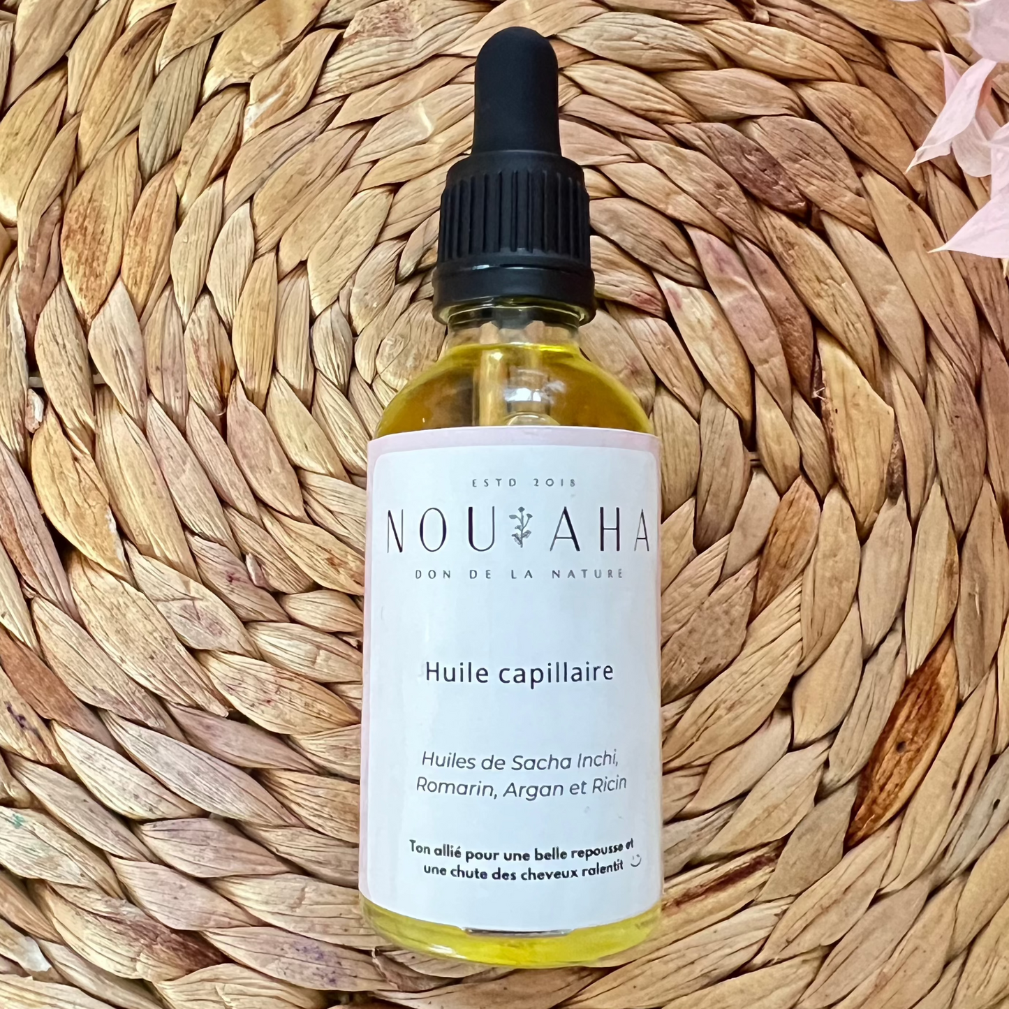 Huile pousse capillaire