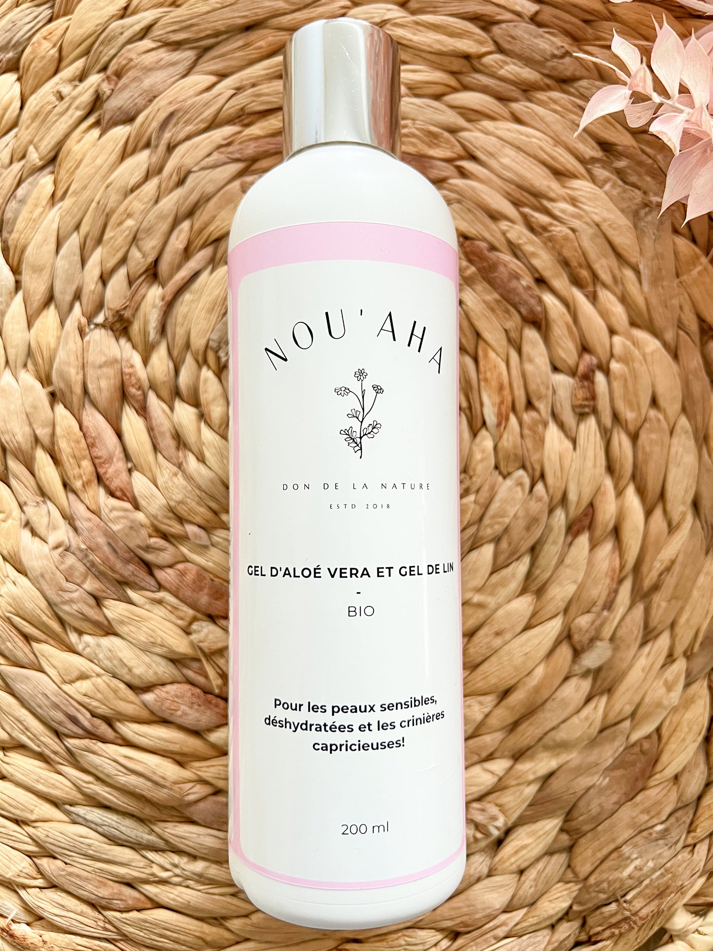 Gel d'aloé vera et Gel de lin Bio