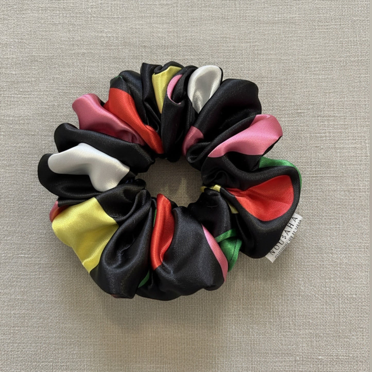 Chouchou en satin doux