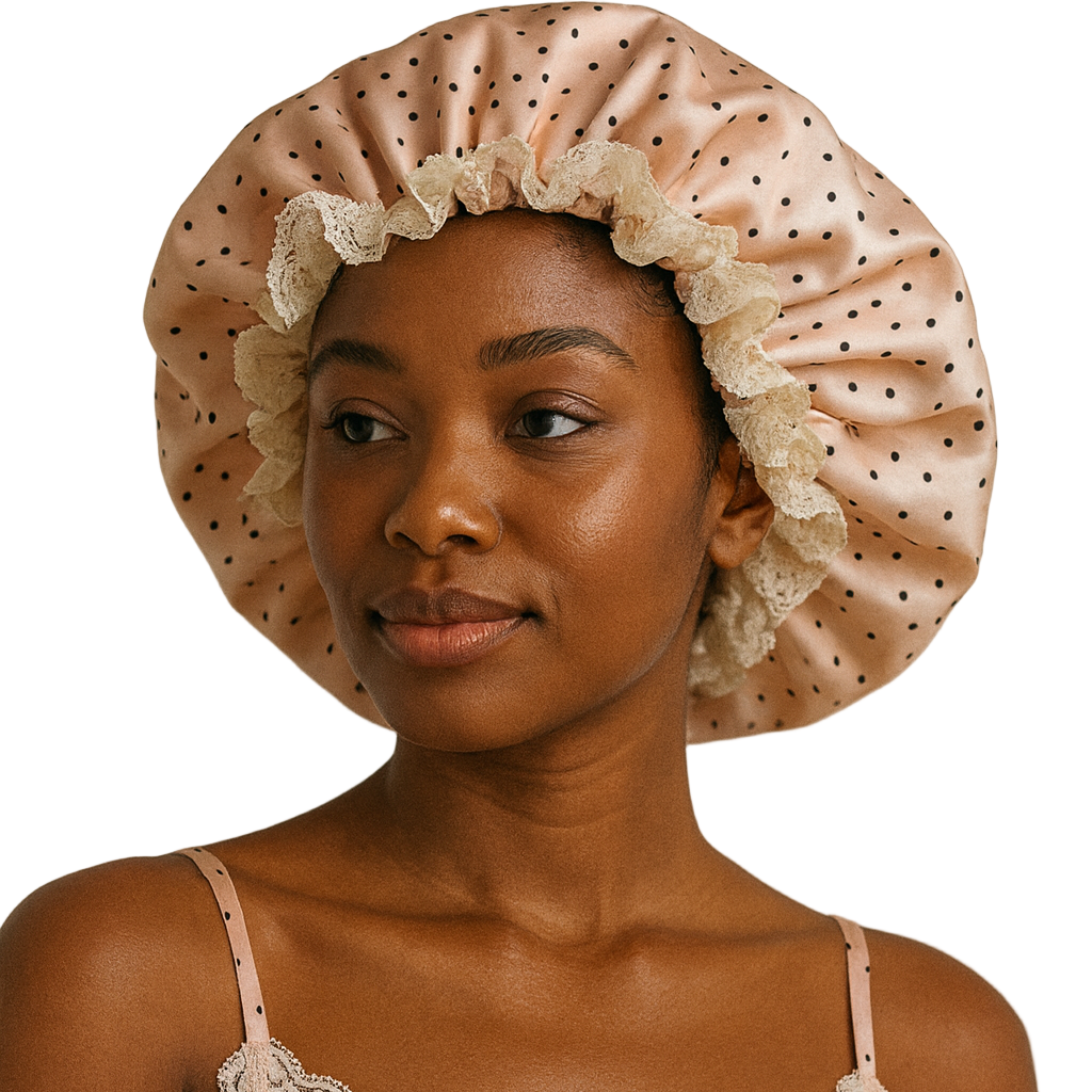 Bonnet en satin Glam