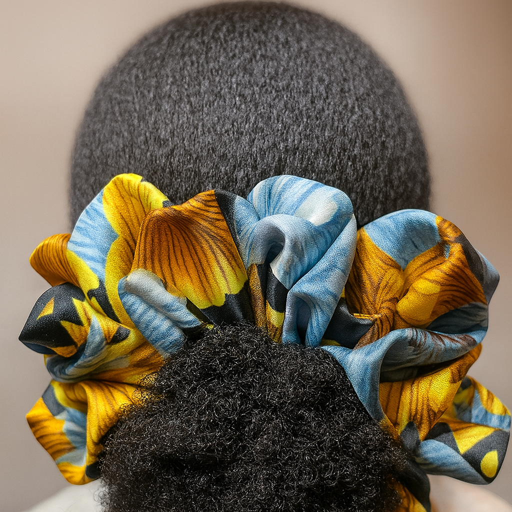 Chouchou en satin doux