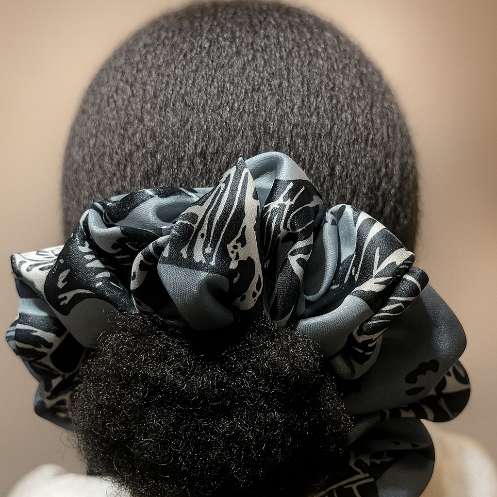 Chouchou en satin doux