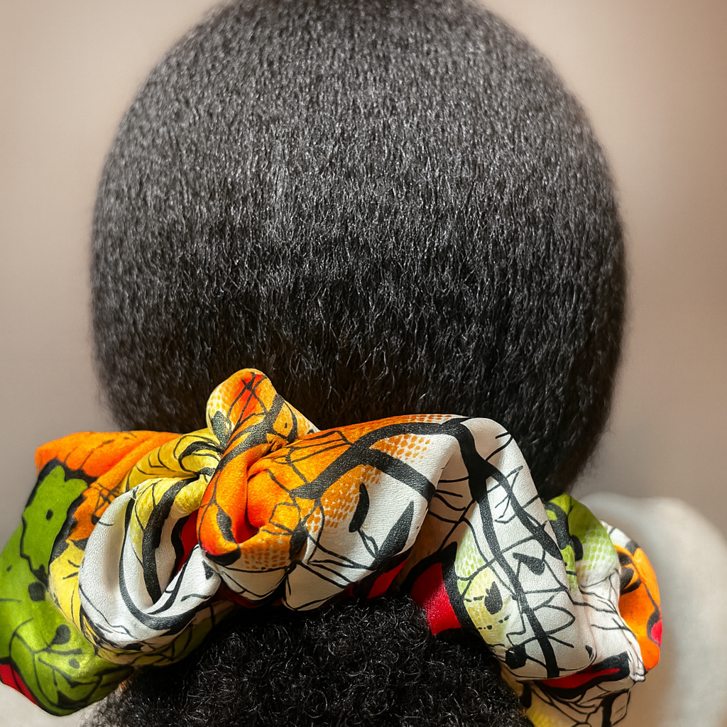 Chouchou en satin doux