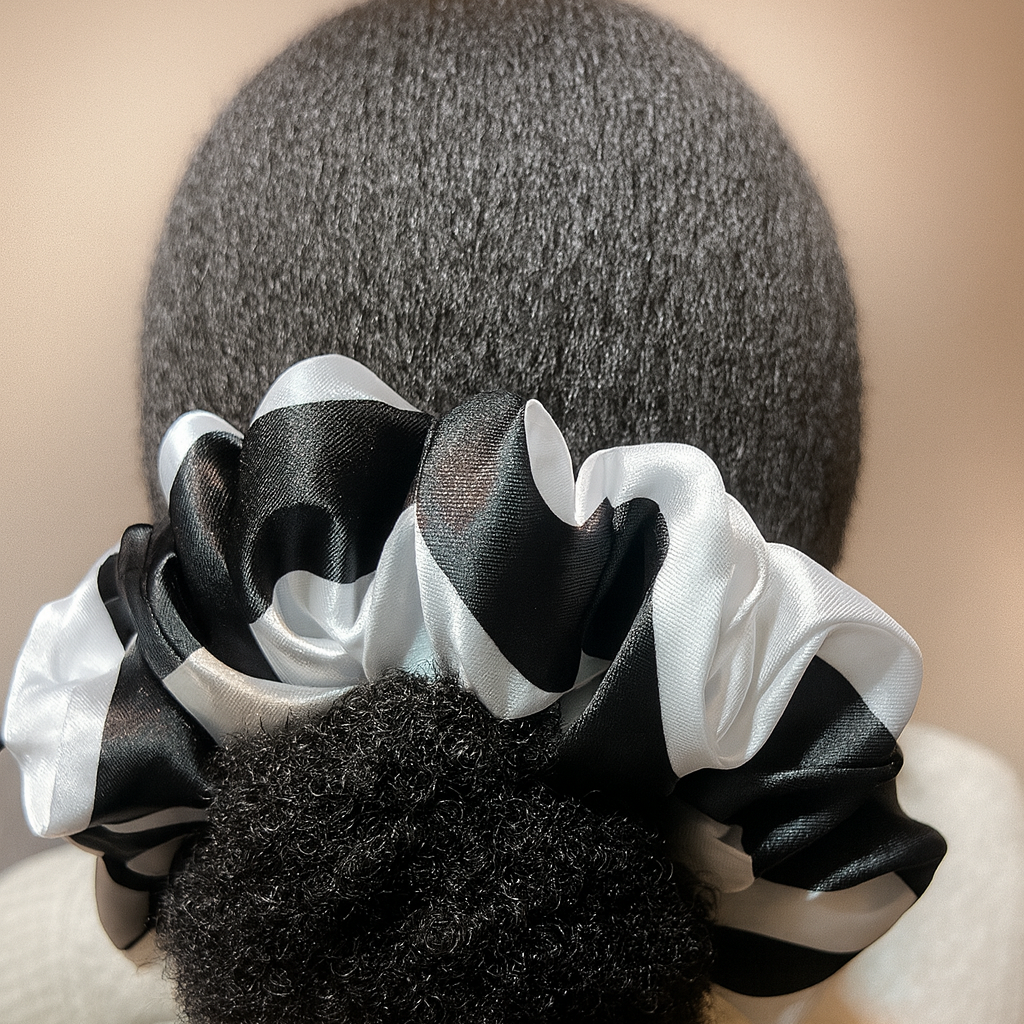 Chouchou en satin doux